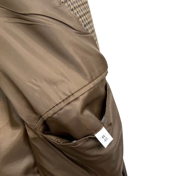 Bert Pulitzer Sports Coat Blazer Jacket Houndstooth 2 Button Vented Men Sz 42R - Picture 4 of 7